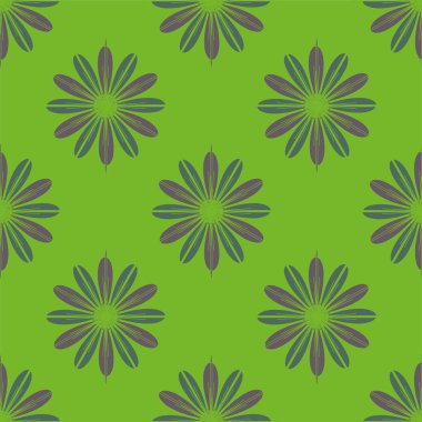  arka plan için çiçekli soyut geometrik seamless modeli