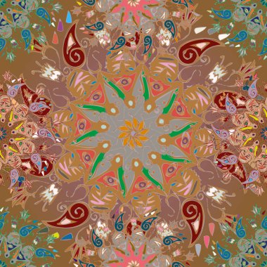 Arkaplan için soyut geometrik renkli desen. vektör illüstrasyonu 