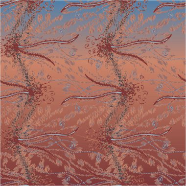 Arka plan, vektör çizim için soyut renkli seamless modeli