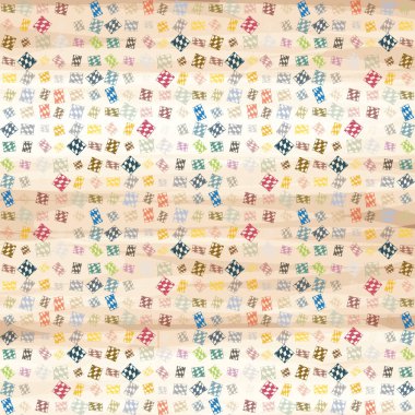 soyut geometrik renkli Dikişsiz desen arka plan için vektör çizim