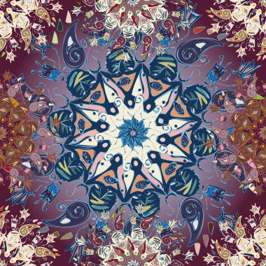 Arkaplan için soyut geometrik renkli desen. vektör illüstrasyonu 