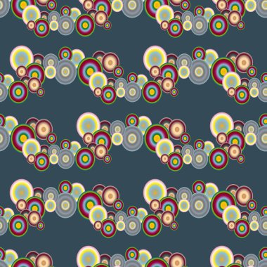 soyut geometrik renkli Dikişsiz desen arka plan için vektör çizim