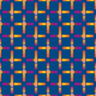 soyut geometrik renkli Dikişsiz desen arka plan için vektör çizim