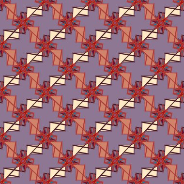 Soyut geometrik sorunsuz arka plan deseni. 