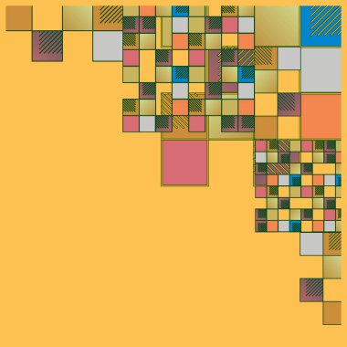 soyut geometrik renksiz desen