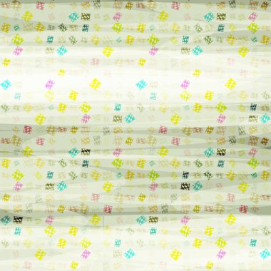 soyut geometrik renkli Dikişsiz desen arka plan için vektör çizim