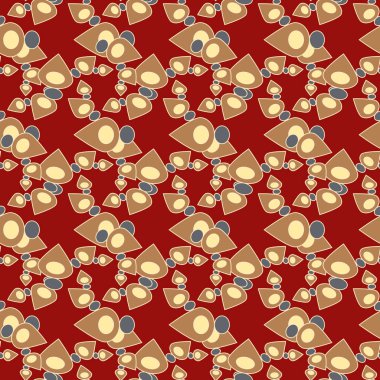 Soyut geo damla şeklindeki PIN arka plan deseni. 