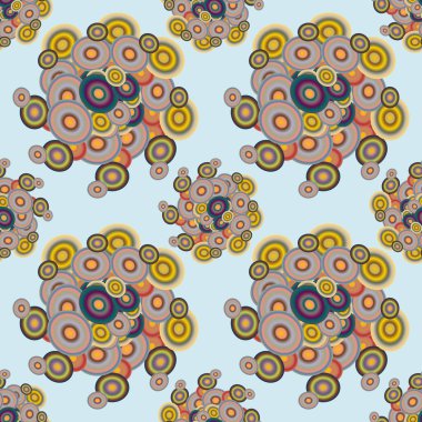 soyut geometrik renkli Dikişsiz desen arka plan için vektör çizim