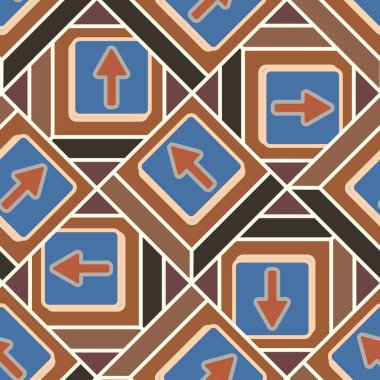 Kot düğmeleri Dikişsiz desen vektör çizim ile 