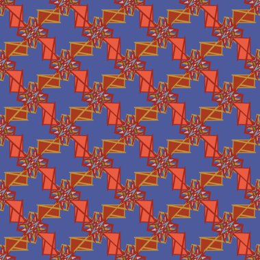 Soyut geometrik sorunsuz arka plan deseni. 