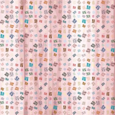 soyut geometrik renkli Dikişsiz desen arka plan için vektör çizim