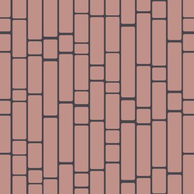 Sorunsuz doku bir tuğla duvar desen arka planı için.