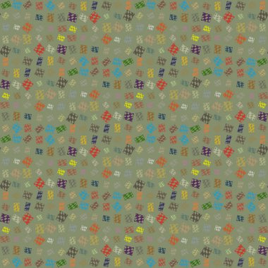 soyut geometrik renkli Dikişsiz desen arka plan için vektör çizim