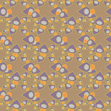 Soyut geo damla şeklindeki PIN arka plan deseni. 