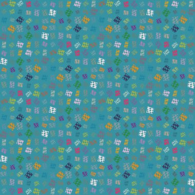 soyut geometrik renkli Dikişsiz desen arka plan için vektör çizim