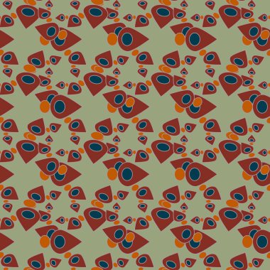 Soyut geo damla şeklindeki PIN arka plan deseni. 