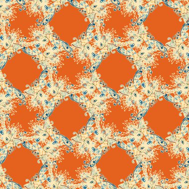 soyut dikişsiz desen, vektör illüstrasyonu