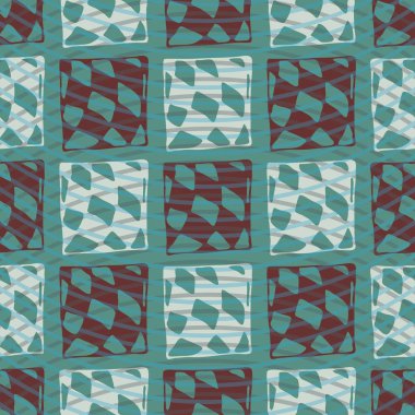 Arka plan için soyut geometrik renkli desen. Duvar kağıdı, desen dolgularını, web sayfası arka planı, yüzey dokuları için dekoratif zemin-ebilmek var olmak kullanılmış.