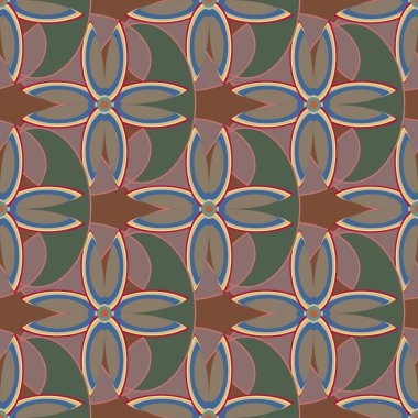 Sorunsuz çiçek desenli arka plan.