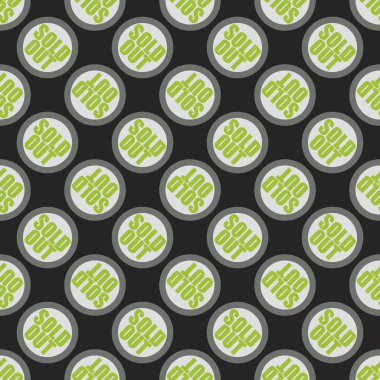 Dikişsiz desen, vektör çizim sattı