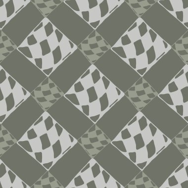 Soyut renkli geometrik Dikişsiz kareli desen arka planı için.