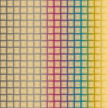 Oluklu demir, paslanmaz çelik arka plan parlayan sorunsuz vektör çizim