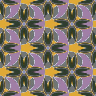 Sorunsuz çiçek desenli arka plan.