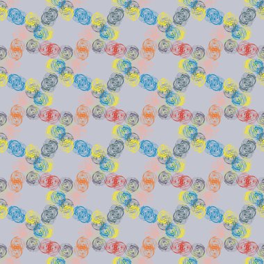 Arka plan, vektör çizim için soyut renkli seamless modeli