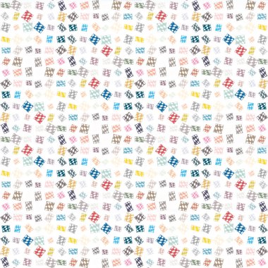 soyut geometrik renkli Dikişsiz desen arka plan için vektör çizim