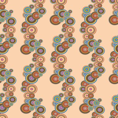 soyut geometrik renkli Dikişsiz desen arka plan için vektör çizim