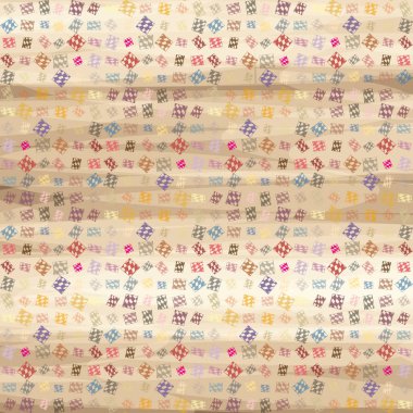 soyut geometrik renkli Dikişsiz desen arka plan için vektör çizim