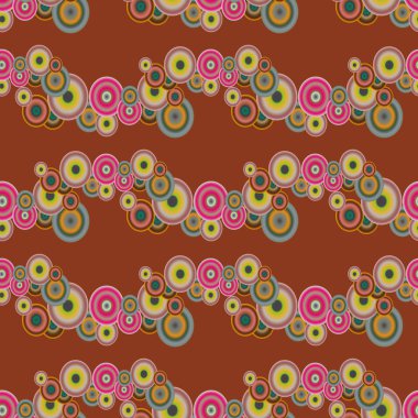 soyut geometrik renkli Dikişsiz desen arka plan için vektör çizim