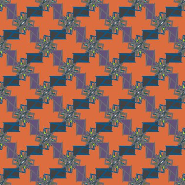 Soyut geometrik sorunsuz arka plan deseni. 