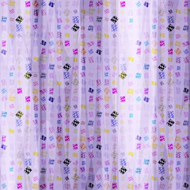 soyut geometrik renkli Dikişsiz desen arka plan için vektör çizim