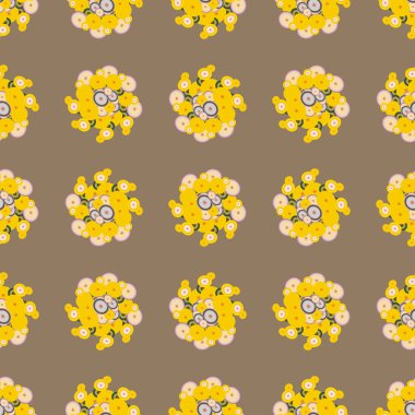 soyut geometrik renkli Dikişsiz desen arka plan için vektör çizim