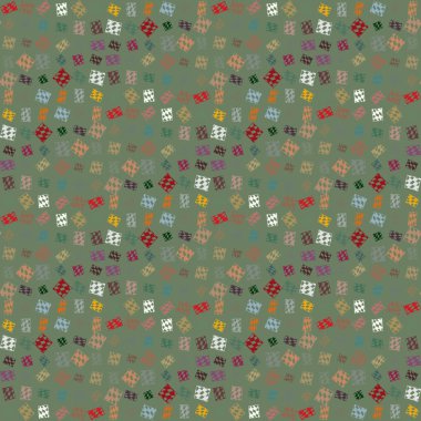 soyut geometrik renkli Dikişsiz desen arka plan için vektör çizim