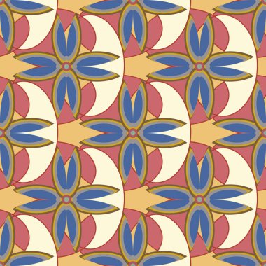 Sorunsuz çiçek desenli arka plan.