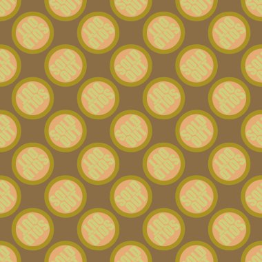 Dikişsiz desen, vektör çizim sattı