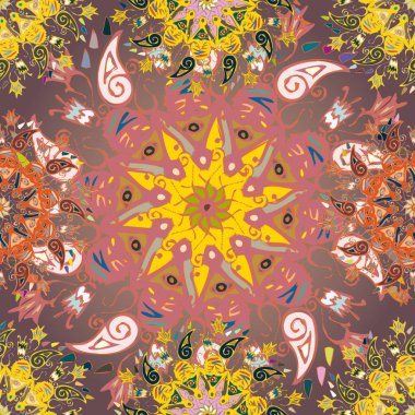 Arkaplan için soyut geometrik renkli desen. vektör illüstrasyonu 