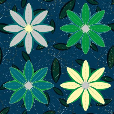 Soyut geometrik renkli seamless modeli, arka plan