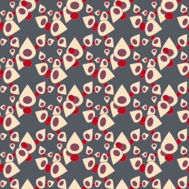 Soyut geo damla şeklindeki PIN arka plan deseni. 