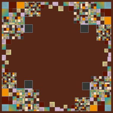 soyut geometrik renksiz desen