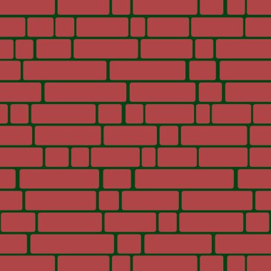 Sorunsuz doku bir tuğla duvar desen arka planı için.