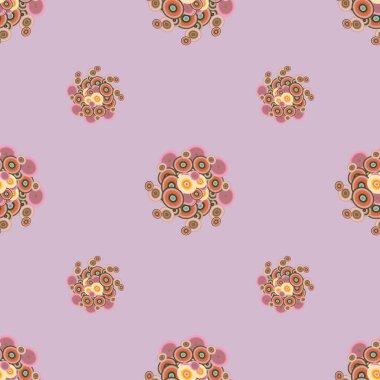 soyut geometrik renkli Dikişsiz desen arka plan için vektör çizim