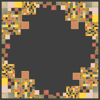 soyut geometrik renksiz desen