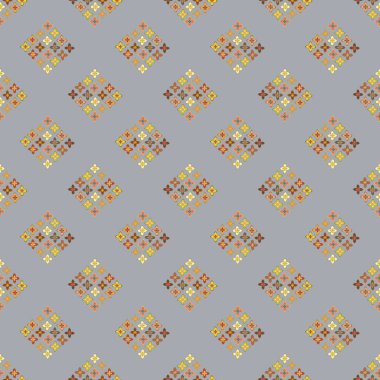  soyut çiçek geometrik Dikişsiz desen arka planı için