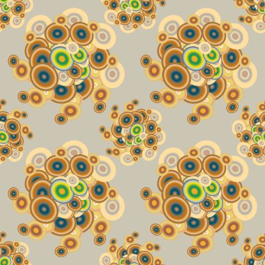 soyut geometrik renkli Dikişsiz desen arka plan için vektör çizim