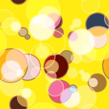 Daireler ile sorunsuz arka plan