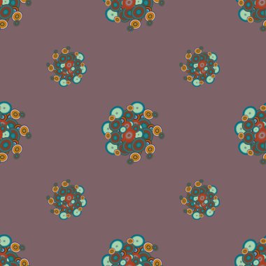 soyut geometrik renkli Dikişsiz desen arka plan için vektör çizim