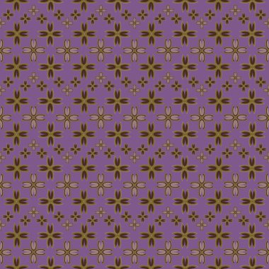 Çiçekler, vektör çizim ile çok renkli geometrik seamless modeli 